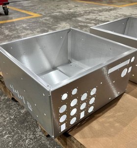 Cajas fuertes de acero inoxidable OEM ODM personalizadas, fabricación de chapa metálica, caja metálica para cajas industriales - Product Image 1