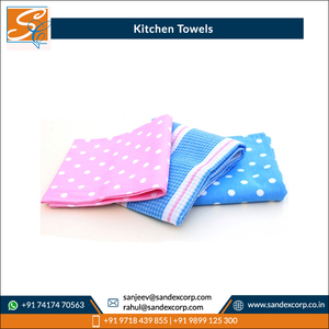 New Design High Quality Custom Color and Sizes Cotton Canvas Golf Kitchen <b>Towels</b> From India Custom for Bulk Buyers - Product Image 2