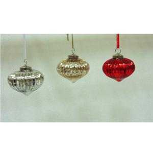 ลูกบอลแขวนคริสต์มาสทำจากแก้ว - Product Image 1