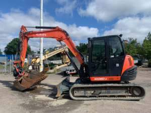 Motor de Alto Rendimiento para Miniexcavadora KX080, Caja de Cambios de 12 Toneladas, Bomba de Engranajes, Listo para Entrega Inmediata - Product Image 5