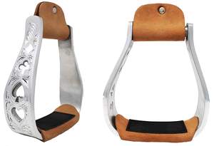 Étriers occidentaux légers pour selle anglaise, coussinets en aluminium, soulage la douleur au genou et à la cheville pour les selles équestres - Product Image 2