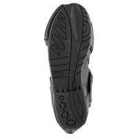 Sepatu Olahraga Ringan Anti Air Kulit Sapi Hitam Putih Berujung Baja dengan Ritsleting di Pergelangan Kaki, Cocok untuk Musim Panas dan Dingin, Motocross, Bernapas, Setengah Tinggi