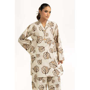 Conjunto Casual IPST-55031 de Crepé Estampado con Viscosa para Primavera/Verano - Product Image 1