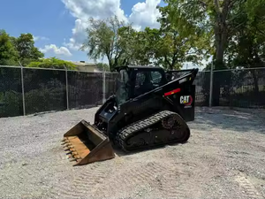 Usado para Cat 246D Skid Steer Front Loader Tractor Mini Wheel Loader con motor central y componentes del motor - Product Image 5