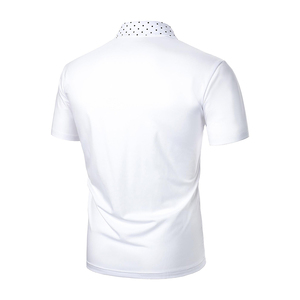 Cómodo uso diario Hombres Polo Camisa Polo Algodón Polo Camiseta Moda Elegante Verano Casual Outfit - Product Image 3