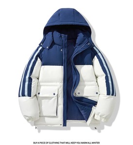 Chaquetas Acolchadas con Capucha para Hombre, Hechas a Medida, Impermeables, Ecológicas, con Cuello Alto, Servicio OEM, Gran Venta - Product Image 5