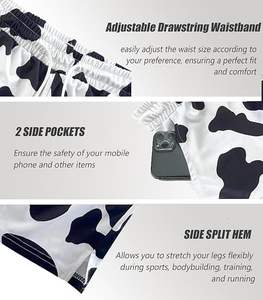 Pantalones cortos de última moda para hombres y mujeres Pantalones cortos de color sólido para hombres Ropa de calle corta para adultos - Product Image 3