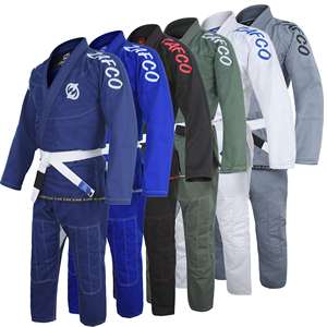 OEM venta al por mayor de Jiu Jitsu brasileño Gi Premium artes marciales Kimono logotipo personalizado ligero Grappling traje de entrenamiento Gi - Product Image 4