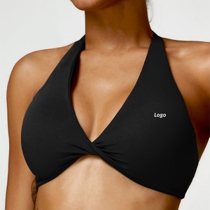 Soutien-gorge de sport personnalisé pour femmes, style romantique, méthode de tissage pour vente en gros pour l'été - Product Image 1