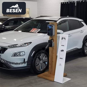 Estación de Carga para Vehículos Eléctricos BESEN de 11 kW Tipo 2 16A Trifásica con Control por Aplicación, <span class=keywords><strong>Cargador</strong></span> EV de Nivel 2 Rápido con Cable de 5 Metros - Product Image 6