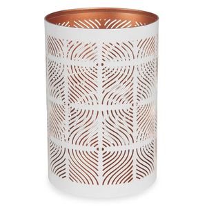 Soporte votivo de luz de té de hierro único con diseño de corte láser para decoración de balcón o jardín de patio al aire libre - Product Image 3