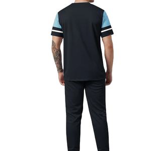 Conjunto Deportivo de Verano en Algodón, Ligero y Transpirable, de Alta Calidad, para Correr y Gimnasio, Unisex, con Logotipo Personalizado, MOQ Bajo 2026 - Product Image 2