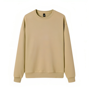 New Design Christmas Wholesale Pullovers 360gsm Cotton Drop Shoulder Solid Color Blank Custom Crewneck Sweatshirts - Product Image 1