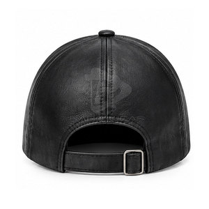 Chapeau en cuir pour homme de haute qualité, chapeau décontracté en cuir pour l'extérieur, design ajustable, fabrication sur mesure, haute qualité - Product Image 2