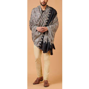 ผ้าคลุมไหล่ผ้าวูลเนื้อนุ่มของผู้ชายจากอัฟกานิสถานสำหรับฤดูหนาว - Product Image 1