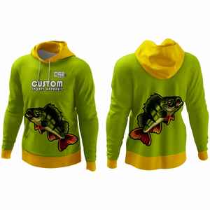 Camisas de Pesca Transpirables de Manga Larga, Diseño Vintage, Impresión por Sublimación, Sudaderas de Pesca, Venta al Por Mayor Directa de Fábrica, Talla Personalizada - Product Image 1