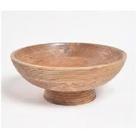 Bol en bois artisanal en forme de coquille, style Japandi, vaisselle écologique, produits vietnamiens, décorations étoiles, vente en gros