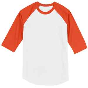 Camiseta raglán lisa con cuello redondo, ropa deportiva de algodón suave, Top para gimnasio, correr, equipo de béisbol, ropa deportiva informal, suministro del fabricante - Product Image 3