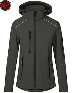 Nueva Chaqueta Softshell Personalizada para Hombre, Chaqueta Cortavientos para Senderismo, Camping, Trekking y Escalada al Aire Libre - Product Image 3