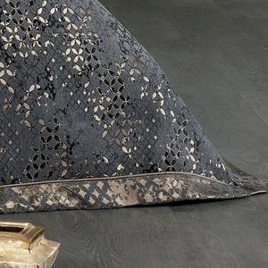 Ensemble de couvre-lit Guzide ANNA 4 pièces gris anthracite 100% chenille, taille king, pour usage domestique, fabriqué en Turquie - Product Image 5