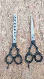 Venta caliente profesional Barbershop Hair Thinning Shear 5,5 pulgadas Suministros de peluquería profesional Peluquería Tijera Calidad fina - Product Image 3