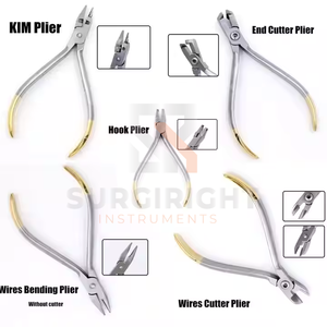 Ensemble d'instruments dentaires d'orthodontie 18 pièces, kit chirurgical électrique à prise ergonomique pour étudiants Surgi Right - Product Image 4
