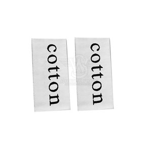Personalized Cotton Customized Tags for Apparel & <b>Accessories</b>-Eco-Friendly Lightweight Design with Custom Options - Product Image 5