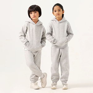Conjunto de ropa de invierno para niños de algodón personalizable, ropa informal con estampado personalizado para bebés, conjuntos de ropa para niños, conjuntos de chándales - Product Image 2