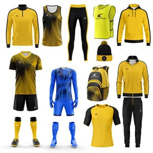 全升华训练运动服足球衫足球服制服捆绑包足球服