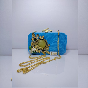 Bolsos indios hechos a mano, nuevo modelo, bolsos de mujer, bolsos de Metal para mujer, bolsos de mujer, minibolsos para mujer, a precio de fábrica al por mayor - Product Image 3