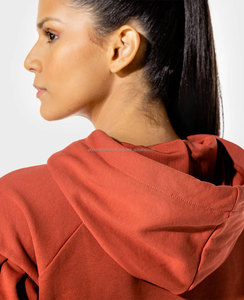 Vêtements de sport pour femmes 2026, sweat-shirt en molleton à col rond, coton, gym, luxe, surdimensionné, vente en gros, sweat-shirts décontractés en tricot uni pour femmes - Product Image 5