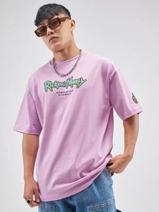 T-shirt surdimensionné pour homme en coton épais 300 g/m², imprimé avec logo personnalisé, épaules tombantes, streetwear, fabriqué au Pakistan - Product Image 4