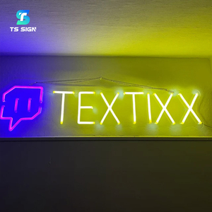 Letrero Luminoso de Acrílico con Neón Flexible, Personalizado con el Nombre de la Empresa, Letrero Iluminado con Luz LED de Neón 3D para Logotipo Comercial - Product Image 1
