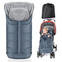 Sac de poussette pour tout-petit, durable et chaud, sac de poussette d'hiver réglable