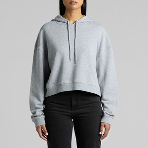 เสื้อครอปของผู้หญิงอินเทรนด์นุ่มน้ำหนักเบาพร้อมคุณสมบัติระบายอากาศสำหรับสวมใส่สบายๆทุกวันโลโก้ด้านหน้า - Product Image 1