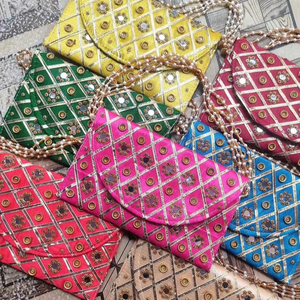 ผ้าคลัทช์ปักสำหรับเทศกาลงานแต่งงานงานปาร์ตี้เทศกาลดิวาลีวันตรุษจีนกระเป๋าเจ้าสาวสำหรับงานปาร์ตี้ - Product Image 1