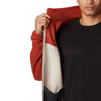 Veste polaire à capuche pour homme, vente en gros, meilleur prix, légère, design personnalisé, logo sur le devant, séchage rapide, respirante