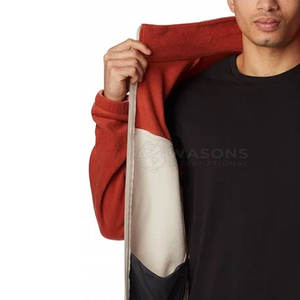 Chaqueta de forro polar para hombre al por mayor, mejor precio, ligera, diseño personalizado. - Product Image 3