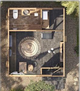 Vietnam Premium 45sqm de dos pisos estilo industrial moderno invernaderos prefabricados 40HC edificios modulares al aire libre - Product Image 3