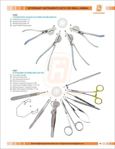 Kit de dissection réutilisable pour animaux de compagnie Kit d'instruments de dissection pour petits animaux pour lapin et chèvre - Product Image 3