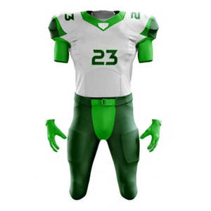 Uniforme de Fútbol Americano de Alta Calidad, Personalizado, al por Mayor, Ropa Deportiva para Equipos, Talla Grande, Manga Corta - Product Image 5