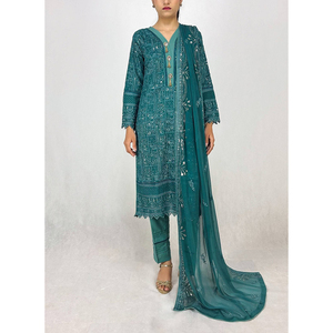 ชุดเดรสงานปาร์ตี้ปัก3ชิ้นงานทำมือปรับแต่งขนาดได้วัสดุดีไซน์ - Product Image 6