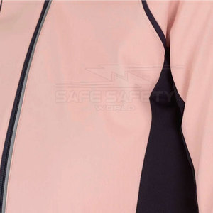 2025 femmes de qualité supérieure col montant Softshell imperméable extérieur veste respirant Polyester coupe-vent pour l'automne - Product Image 5