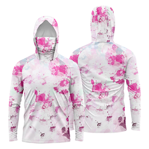 ผู้ผลิต OEM เสื้อฮู้ดดี้ตกปลาป้องกันรังสียูวี รับผลิตตามสั่ง ขายส่ง แบรนด์ส่วนตัว ผลิตจำนวนมาก เสื้อผ้าแห้งเร็ว ผู้จัดจำหน่าย - Product Image 4
