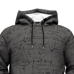 Sudaderas con capucha de sublimación de algodón 100% para hombres para impresión por sublimación 3D personalizada - Product Image 4
