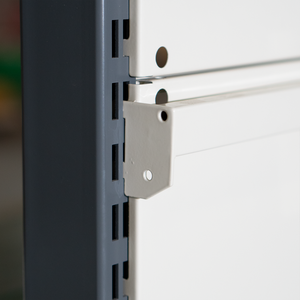 Estantes de exhibición de la góndola del metal de un solo lado para el diseño de la tienda de comestibles Exhibición de pared de la tienda al por menor de Servicio Ligero | Servicio del OEM - Product Image 2