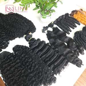 Pixie ช่อผมมนุษย์แท้สำหรับต่อผม100% ผมมนุษย์ผมหยิกเป็นกระจุก - Product Image 6