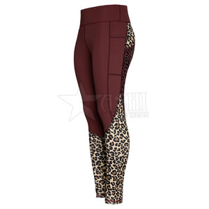 กางเกงขี่ม้าไซส์พิเศษของผู้หญิงเลกกิ้งแบบสั่งทำโลโก้ได้ - Product Image 2