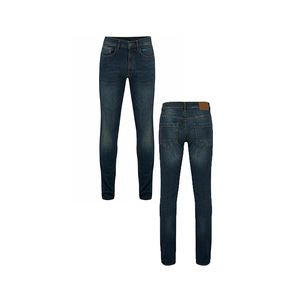 Jeans en denim personnalisés de haute qualité pour hommes meilleure édition avec un nouveau style droit à motif d'impression de mode Créez votre propre design - Product Image 1