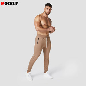 Ustom-pantalones holgados para mujer, calzas de rejilla - Product Image 4